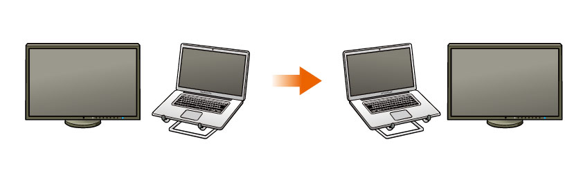  MacBookをデュアルディスプレイで使うときの設定 Mac 