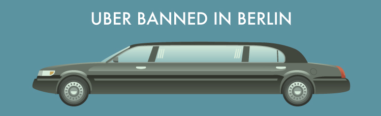 アメリカ発の配車サービスアプリ「Uber」がベルリンで禁止に