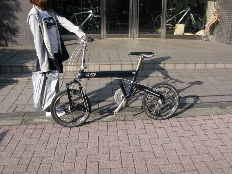スポーツタイプの折り畳み自転車、  BD-1を買ったよ！